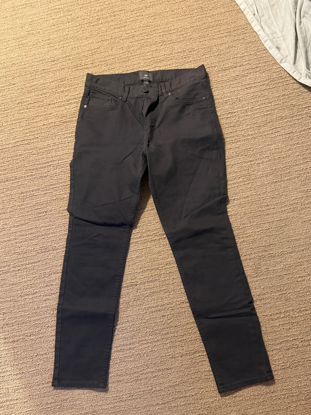H&M Slim Fit Dark Grey Men's Skinny Jeans